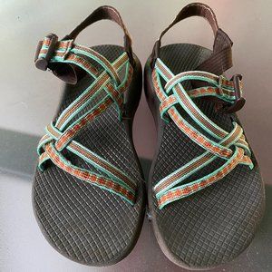 Women's Chacos Z Cloud Size 6 Brown/Teal